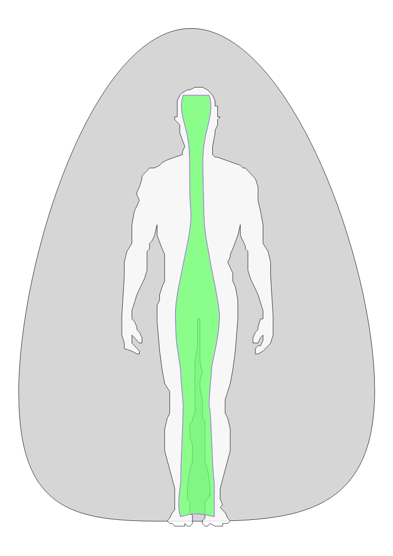 Dessin représentant une Aura de couleur verte 